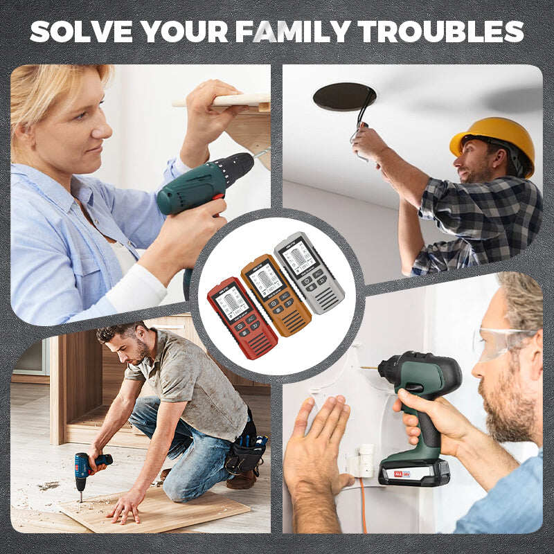 Limited Time Half Price - 6-in-1 Multi-Function Handheld HD LCD Display Wall Metal Detector