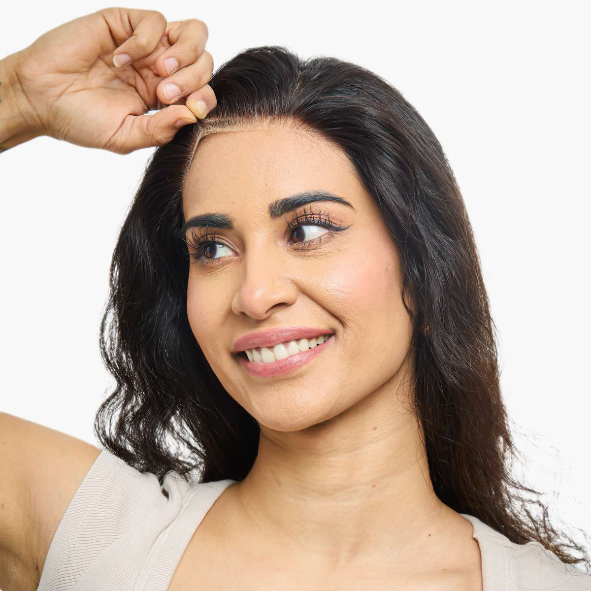 Easy-Wear Hair Topper with Bangs