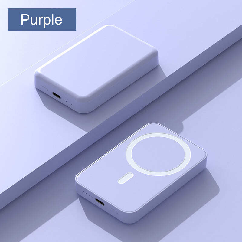15W Fast Charge Portable Wireless Magnetic Power Bank