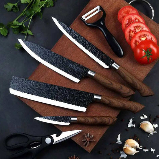 British professional chef knife set -6 pieces