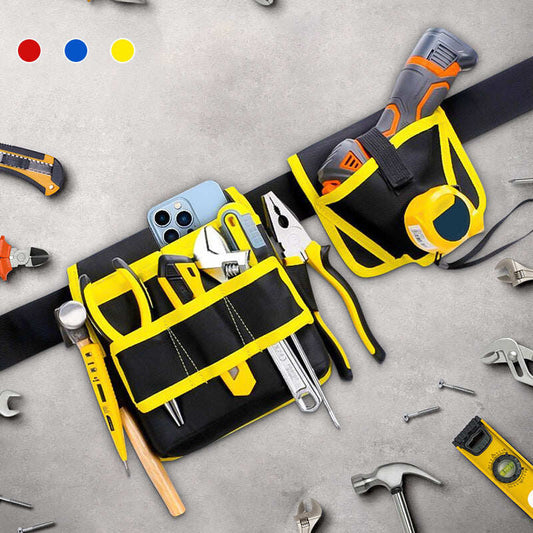 Multi-Pocket Tool Belt Pouch