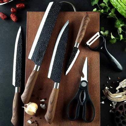 British professional chef knife set -6 pieces