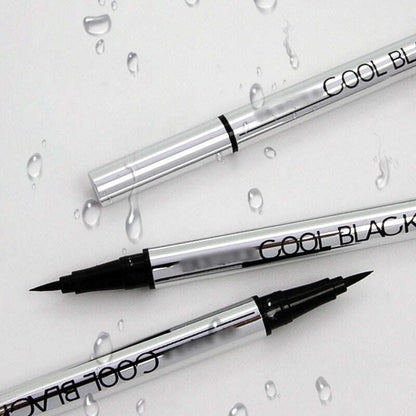 Waterproof Smudge-Proof Eyeliner – 24HR Intense Black Precision!