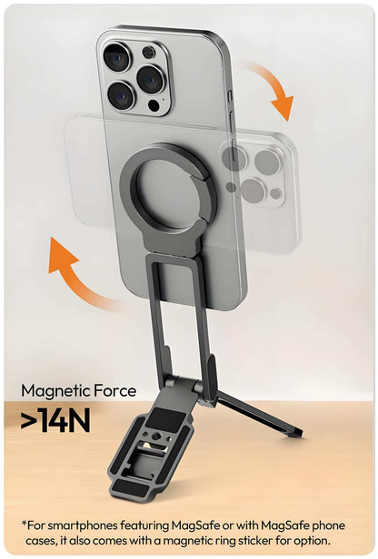 Strong Magnetic Phone Tripod for iPhone