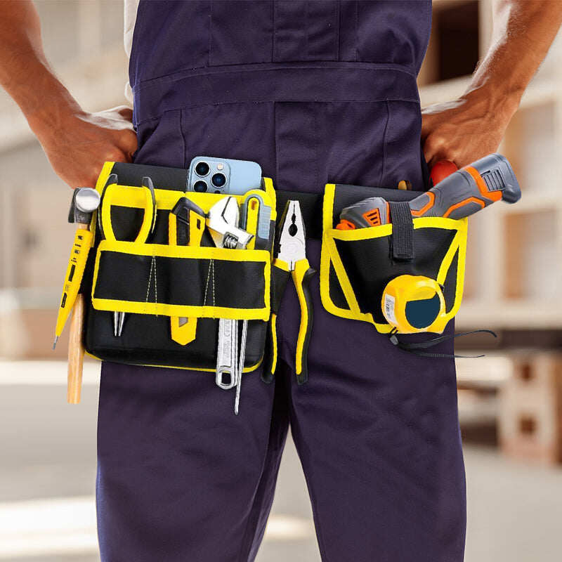 Multifunctional Multi-Pocket Tool Belt Pouch