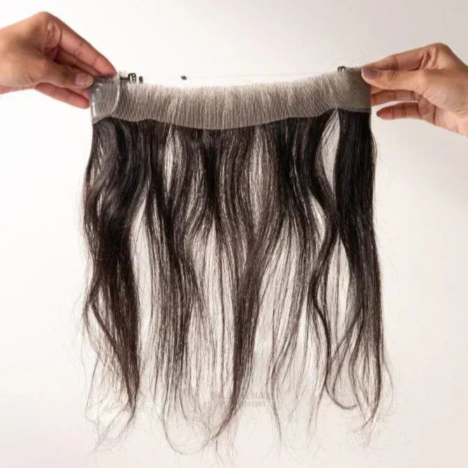 Easy-Wear Hair Topper with Bangs