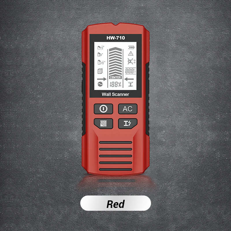 Limited Time Half Price - 6-in-1 Multi-Function Handheld HD LCD Display Wall Metal Detector