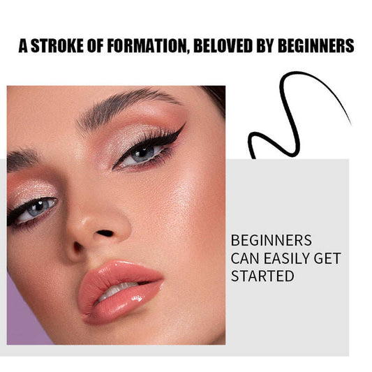 Waterproof Smudge-Proof Eyeliner – 24HR Intense Black Precision!