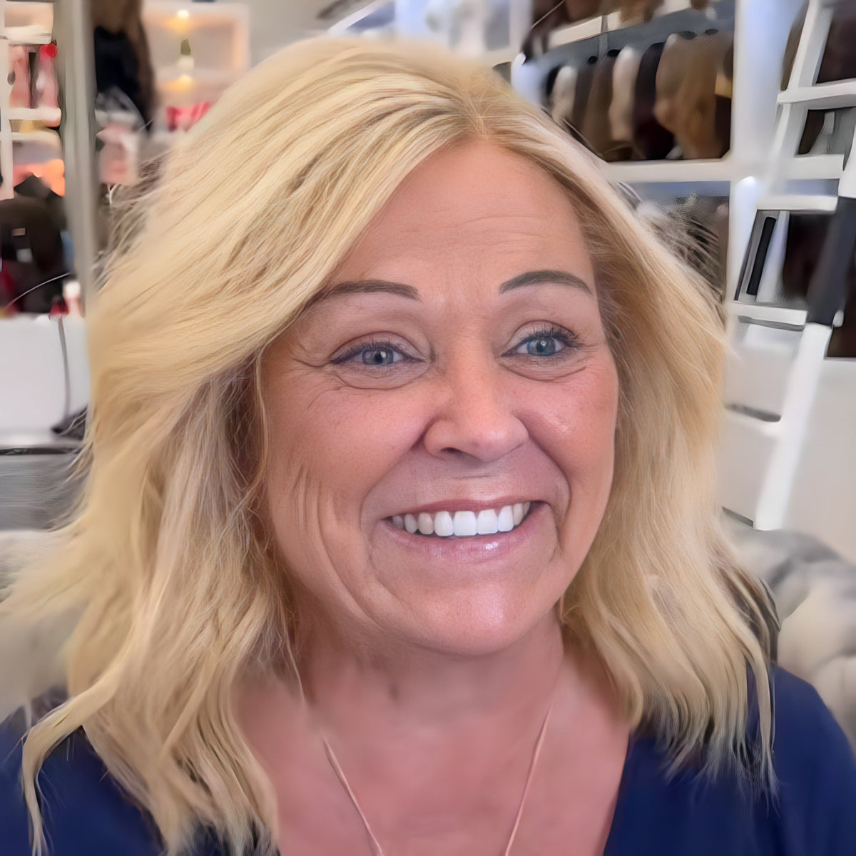 Easy-Wear Hair Topper with Bangs