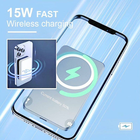 15W Magnetic Wireless Power Bank