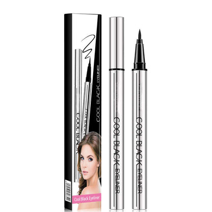 Waterproof Smudge-Proof Eyeliner – 24HR Intense Black Precision!