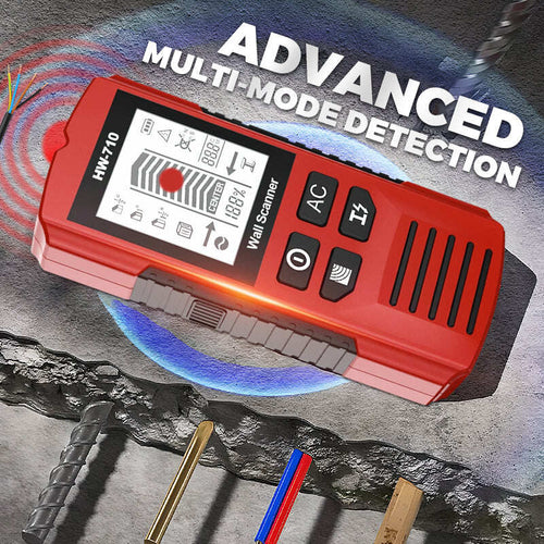 Limited Time Half Price - 6-in-1 Multi-Function Handheld HD LCD Display Wall Metal Detector