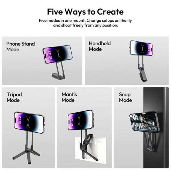 Strong Magnetic Phone Tripod for iPhone