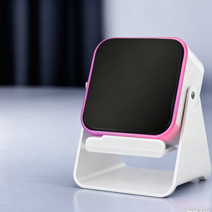 5-in-1 Wireless Induction Bluetooth Speaker with Adjustable Phone Stand